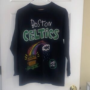 Men’s after school special black long sleeve, Boston Celtics shirt. Size medium.